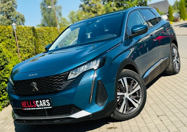 Peugeot 3008 cena 89900 przebieg: 169000, rok produkcji 2021 z Trzebnica małe 596